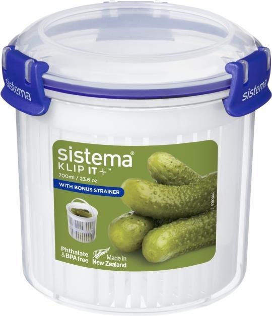 Produktbild Sistema Round Klip it Plus 700ml