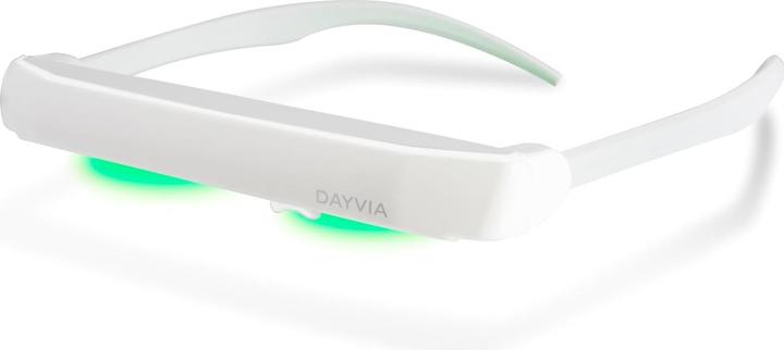 Dayvia Portable Rechargeable Light Therapy Lamp with Adjustable Nose Rest and Multiple Programs