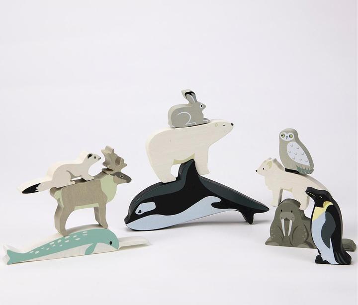Actual product image Tender Leaf Toys Display polar animals