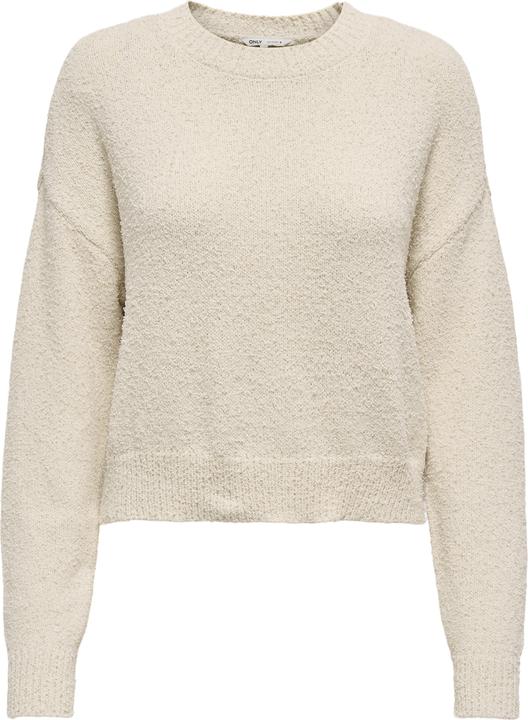 Actual product image Only Round neck Ribbed cuffs Drop shoulder jumper Knitted jumper (XL)
