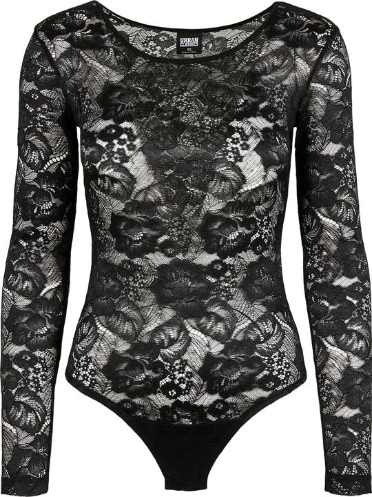 Actual product image Urban Classics Ladies Lace Longsleeve Body (XXL)