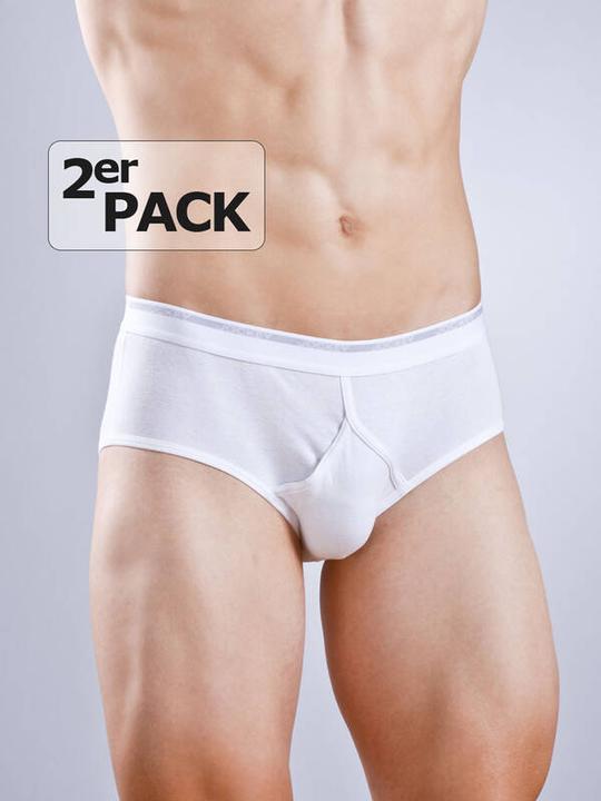 Immagine prodotto Jockey 2-Pack Modern Classic Y-Front Brief white (XL, Confezione da 2)