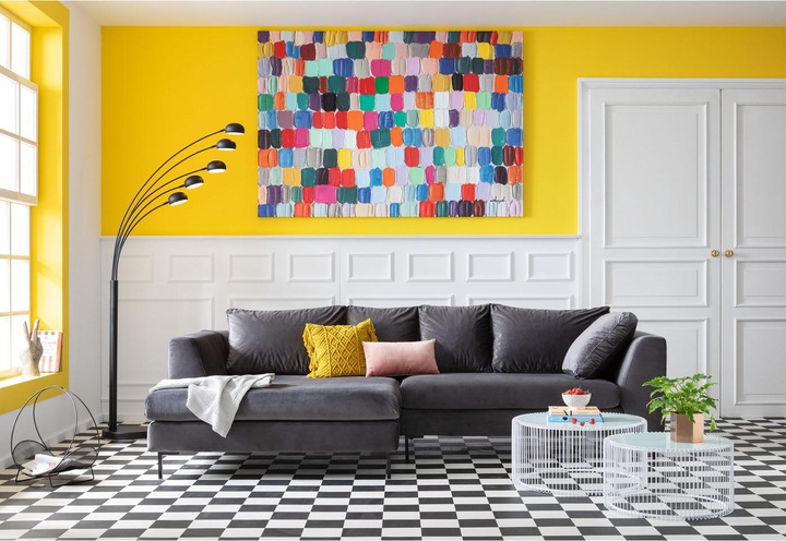 Image du produit Kare Design Tableau Touched Colorful Dots 140x200cm (200 x 140 cm)