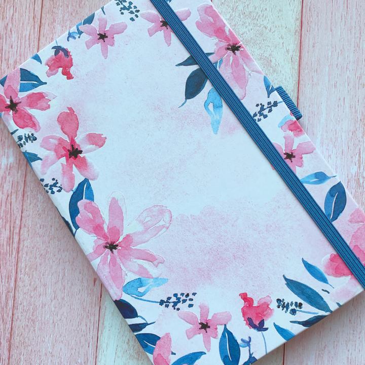 Actual product image Jolie Notebook Loose Florals (A5, Lined, Hardcover)