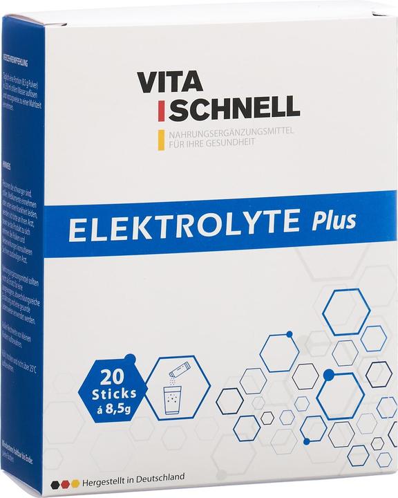 Immagine prodotto Delnava Pharma Vita Quick Electrolytes Plus (20 Pezzo/i, Busta, 214 g)