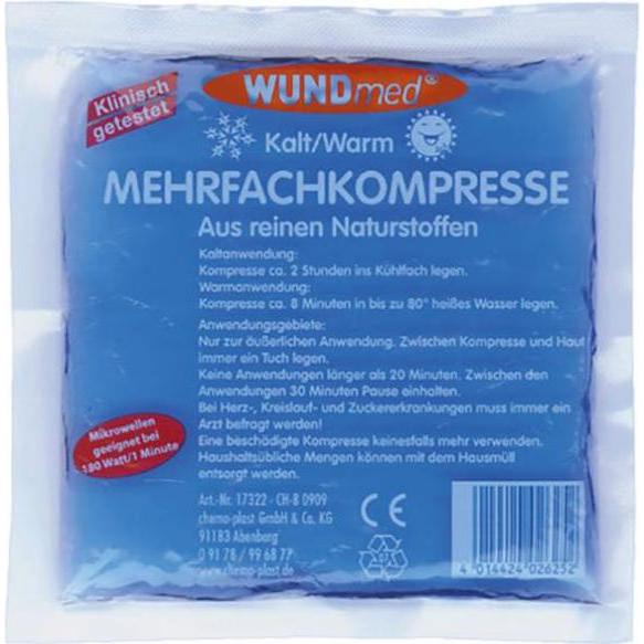 Thumbnail - Wundmed, Muskelsalbe + Kühlpad, 1 Stück Kalt Warm Kompressen Mehrfachkompressen Kältekompressen Kühlkompresse Kühlkissen...