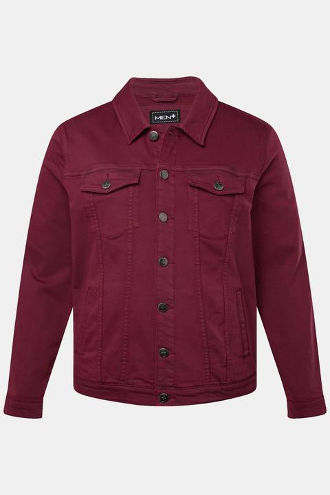 Men+ Jeansjacke, Colordenim, Knopfleiste, bis 84/86