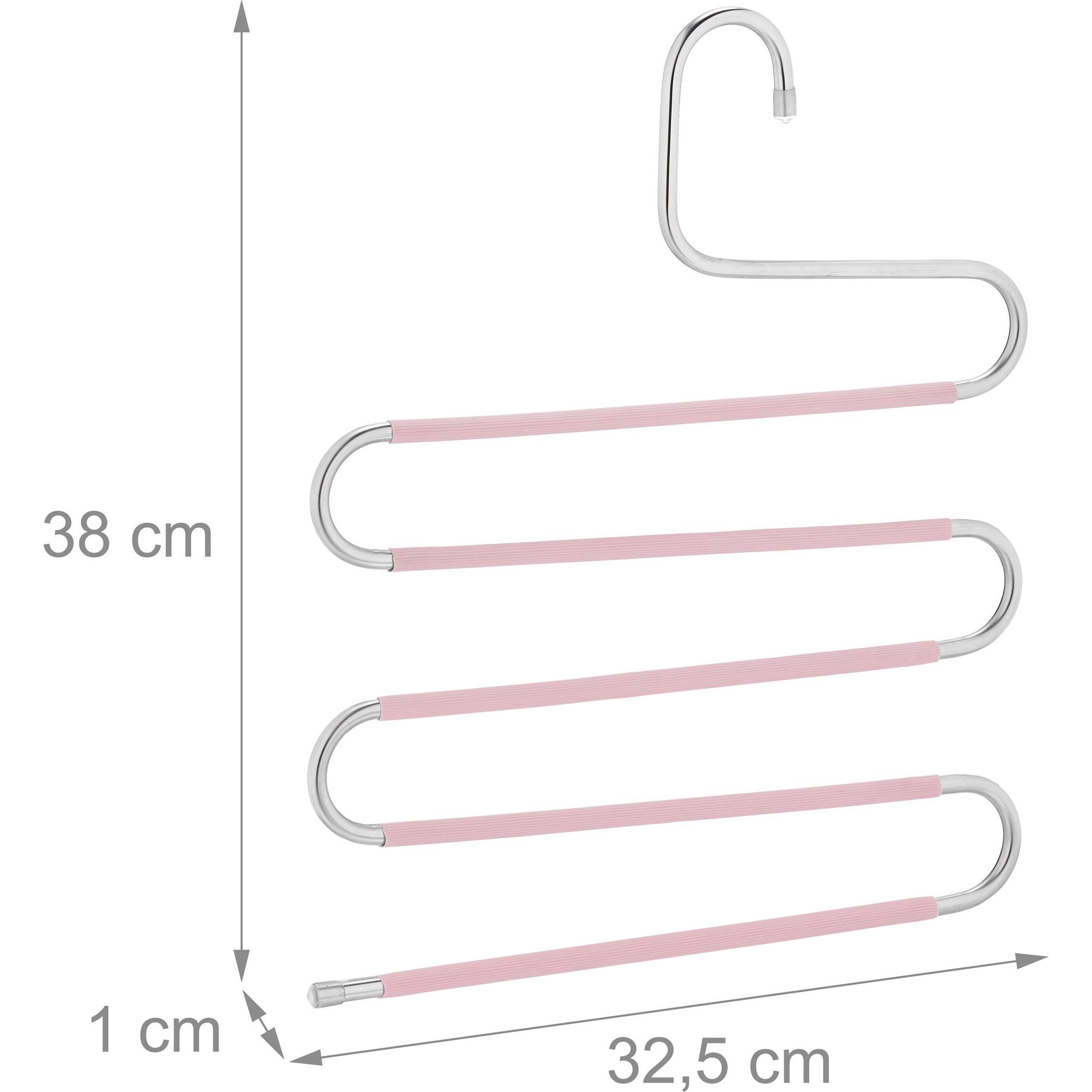 Thumbnail - Relaxdays, Kleiderbügel, 4x Mehrfachhosenbügel (1 x)