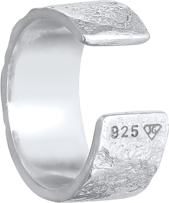 Immagine prodotto Elli Orecchini Orecchino largo Basic martellato in argento 925 (Argento 925)