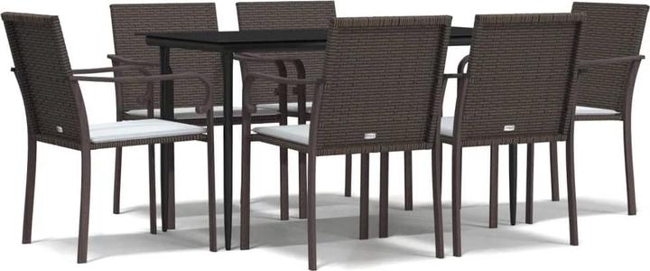 Produktbild vidaXL Garten Essgruppe (140 x 70 x 74 cm)