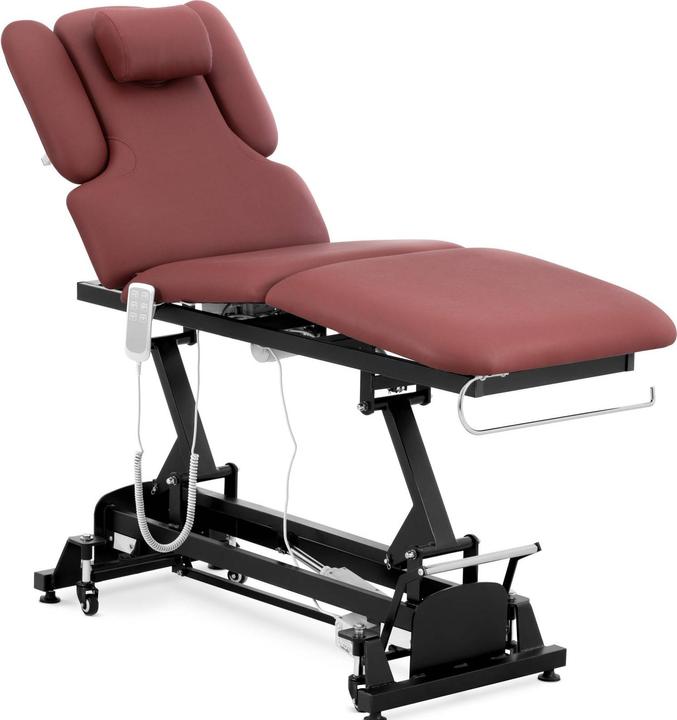 Produktbild Physa Massageliege Massagetisch Massagebank Klappbar Elektrisch 250 kg Bordeaux