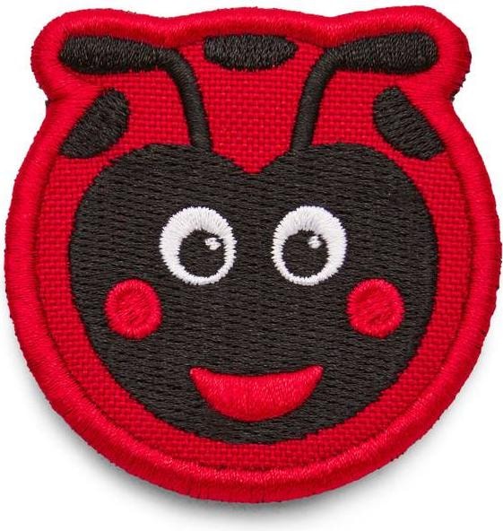 Produktbild Affenzahn Klett-Badge Marienk?fer AFZ-BDG-001-009