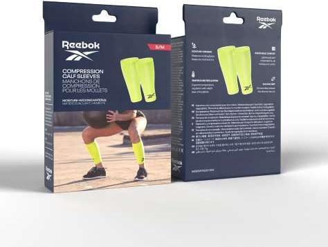 Produktbild Reebok Compression Calf Sleeves - Gul - S/M (M, S)
