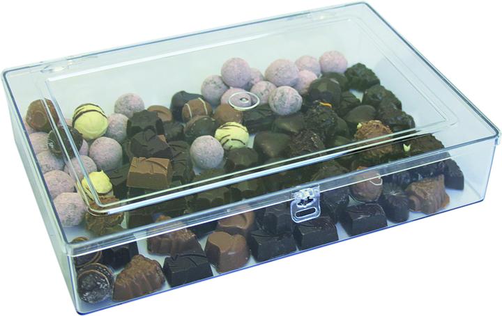 Produktbild Schneider Pralinen-Aufbewahrungsbox transparent 33.5 x 22.5 x x7.3 cm