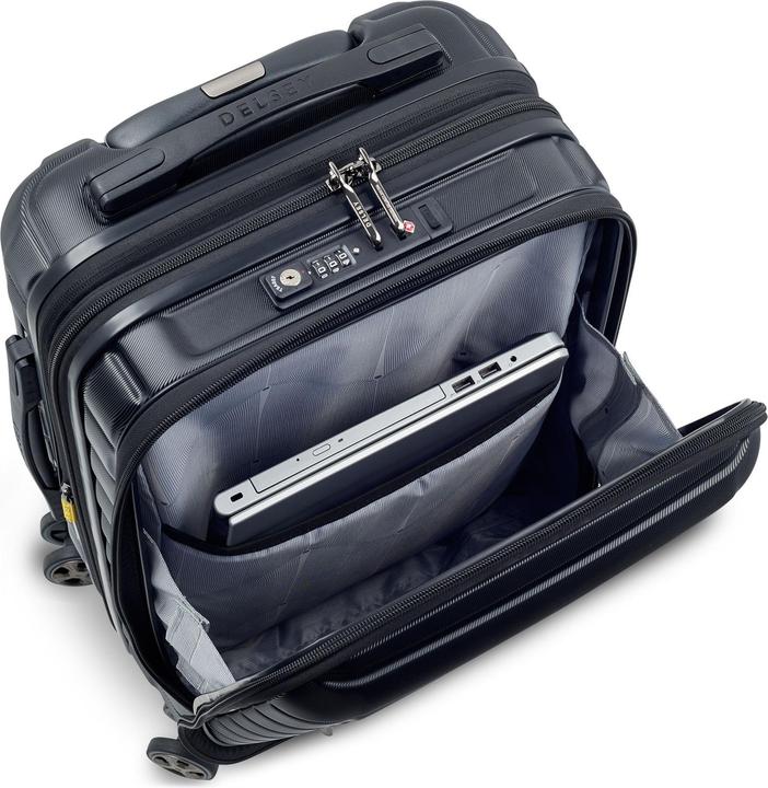 Actual product image Delsey Shadow 5.0 4-wheel cabin trolley 55 cm laptop compartment with expansion pleat (41 l)