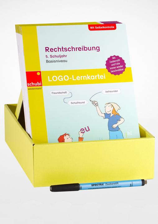 Produktbild LOGO-Lernkartei Rechtschreibung