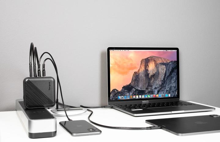 Immagine prodotto Targus 100W GanCharger-Multiporta-Adattamento da viaggio (100 W)