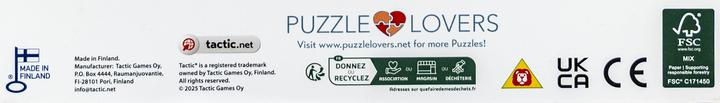 Immagine prodotto Tactic 500 Weihnachtskarten-Puzzle (500 pezzi)