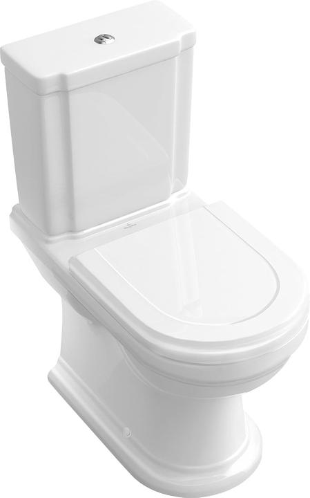 Actual product image Villeroy & Boch WC seat Hommage 8809S1 white with soft-closing mechanism