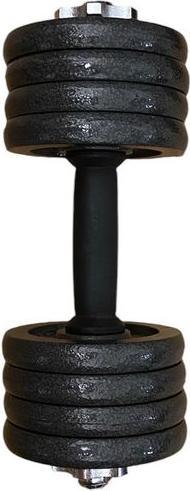 Immagine prodotto Gym Universe Set di manubri da 15 kg con valigetta cromata (4 x 0,5 kg, 8 x 1,25 kg, 2 x 1,5 kg)