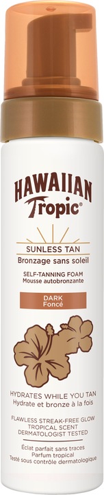 Hawaiian Tropic Selbst.Bräunschaum dunk. 200ml (Selbstbräunungsschaum, 200 ml)