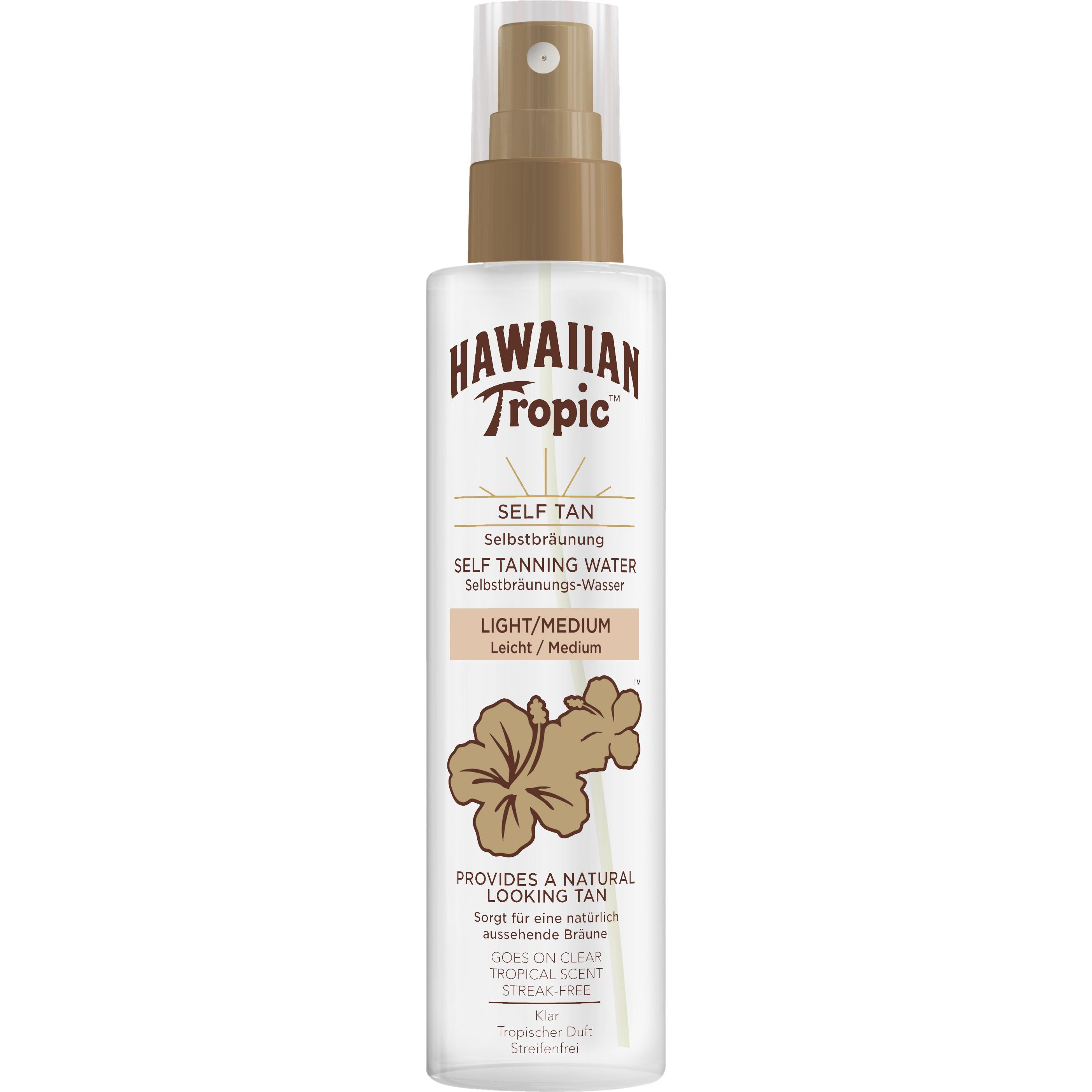 Hawaiian Tropic, Selbstbräuner, Selbstbräuner Wasser med 190ml (Selbstbräunungsspray, 190 ml)