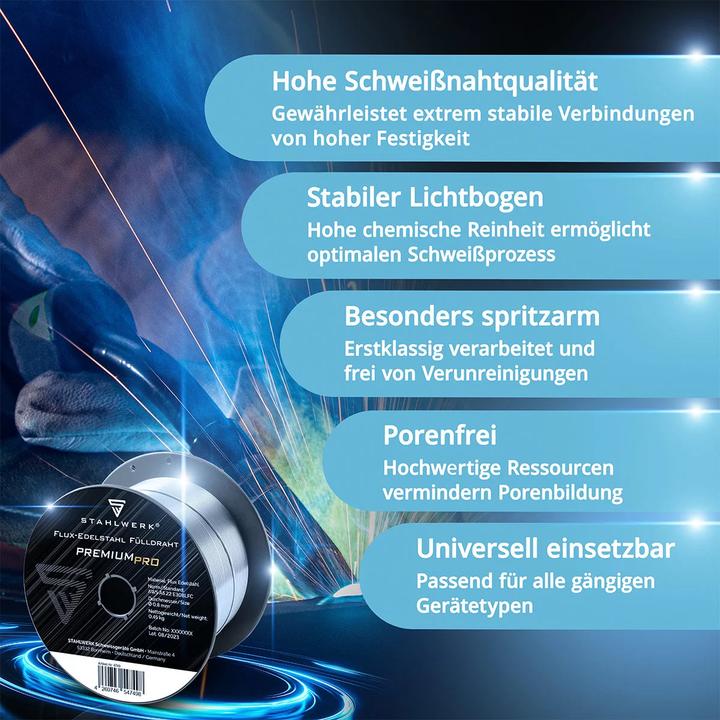 Image du produit Stahlwerk Fülldraht Flux