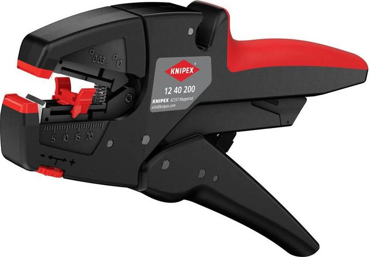 Actual product image Knipex Self-Adjusting Insulation Stripper (200 mm)