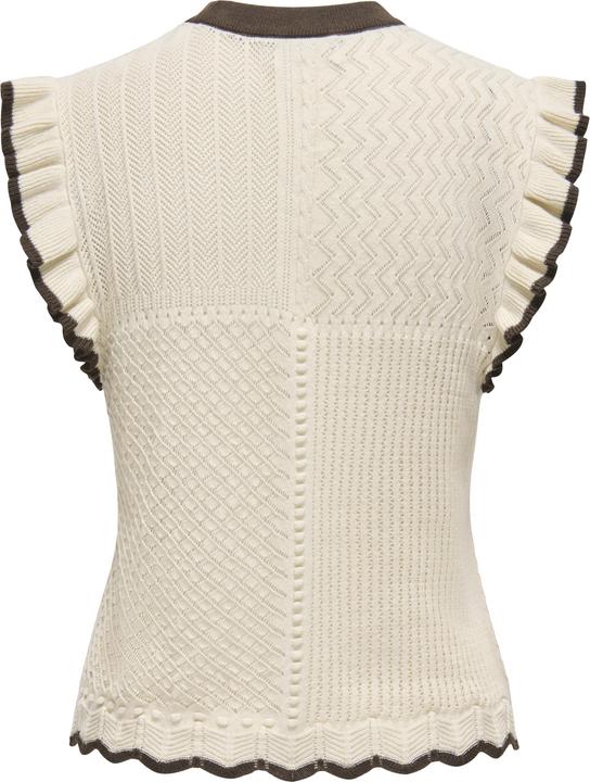 Image du produit JdY Jdyviolet S/L Frill Pullover Knt Noos (M)