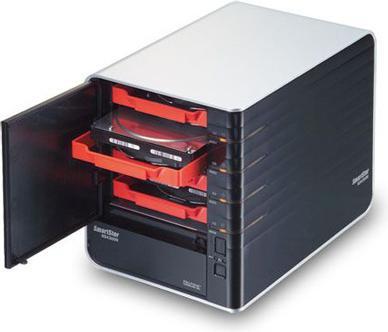 Produktbild Promise SmartStor NS4300N, NAS Gehäuse für 4 Festplatten