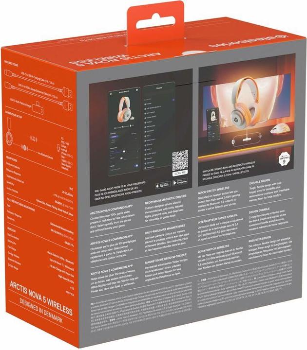 Actual product image SteelSeries Arctis Nova 5 (Wireless)