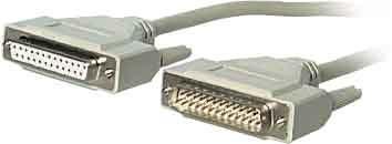 Actual product image EFB Elektronik 3m male-female DB25pin,data cable 1:1 (3 m)