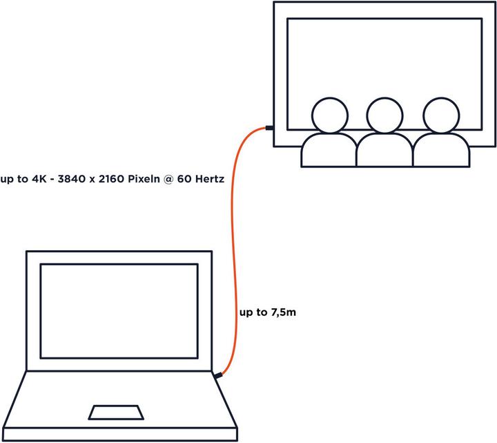 Actual product image Celexon HDMI Cable with Ethernet - 2.0a/b 4K 2.0m - Professional Line (2 m)