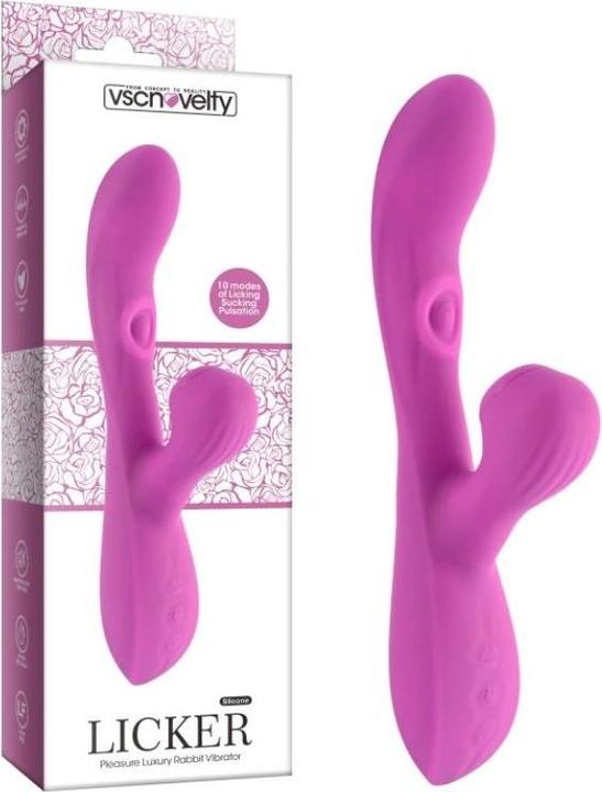 Produktbild vscnovelty Vibrator Mit Lila Licher-Saugung