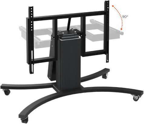 Produktbild Celexon Expert elektrisch höhenverstellbarer Display-Rollwagen Adjust-V4275B mit Kippfunktion - 70cm (136 kg)