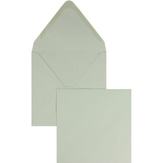 Blanke, Briefumschlag, Briefumschläge 160x160mm 120g/qm gummiert VE=100 Stück delfingrau (100 x)