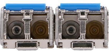 Actual product image Extralink SFP 1.25G 2-pack | SFP module | 1.25 Gbps, LC/UPC, 1310 nm, 20 km, singlemode, DOM