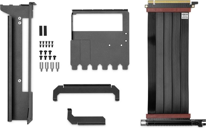 Image du produit EKWB EK-Loop support vertical pour carte graphique Evo avec câble Riser PCIE 4.0