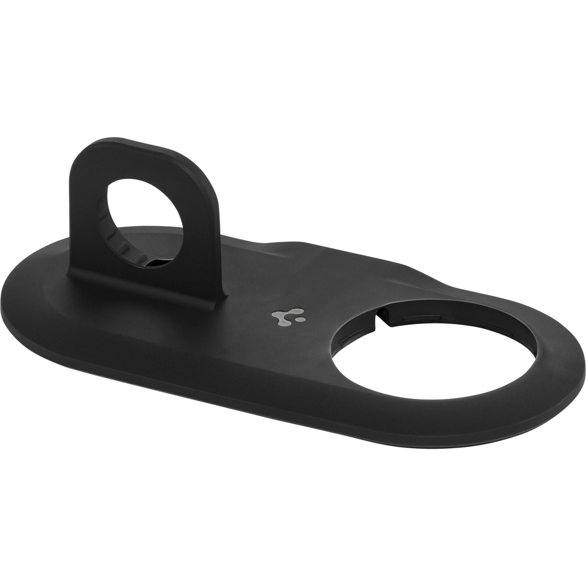 Spigen Magfit Duo Apple Magsafe & Watch Charger Stand black (5 W), Wireless Charger, Schwarz