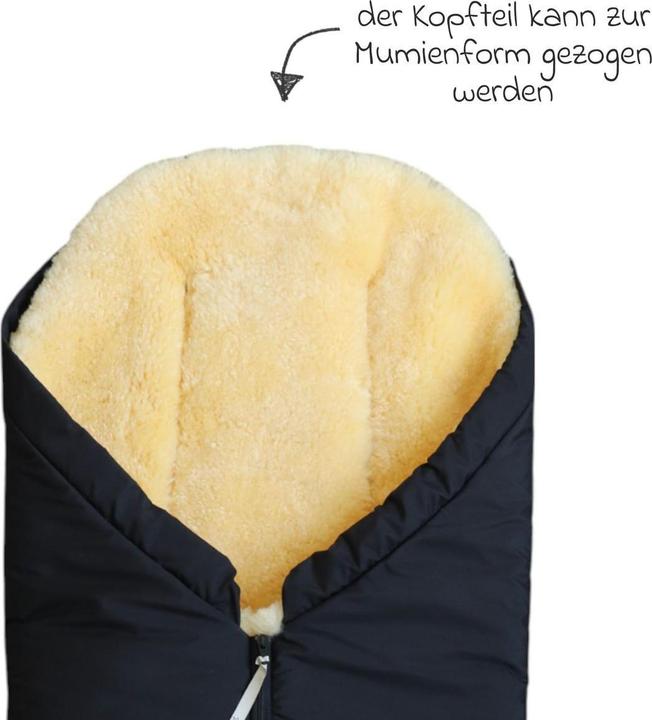 Image du produit Kaiser Baby Kaiser Lammfell Fusssack Iglu 2.0, black