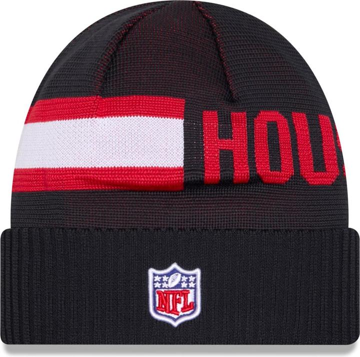 Actual product image New Era NFL Sideline Tech Knit Cap - Houston Texans