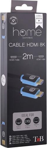 Image du produit T'nB TNB Câble HDMI 8K 2m (2 m, HDMI, 2.1)