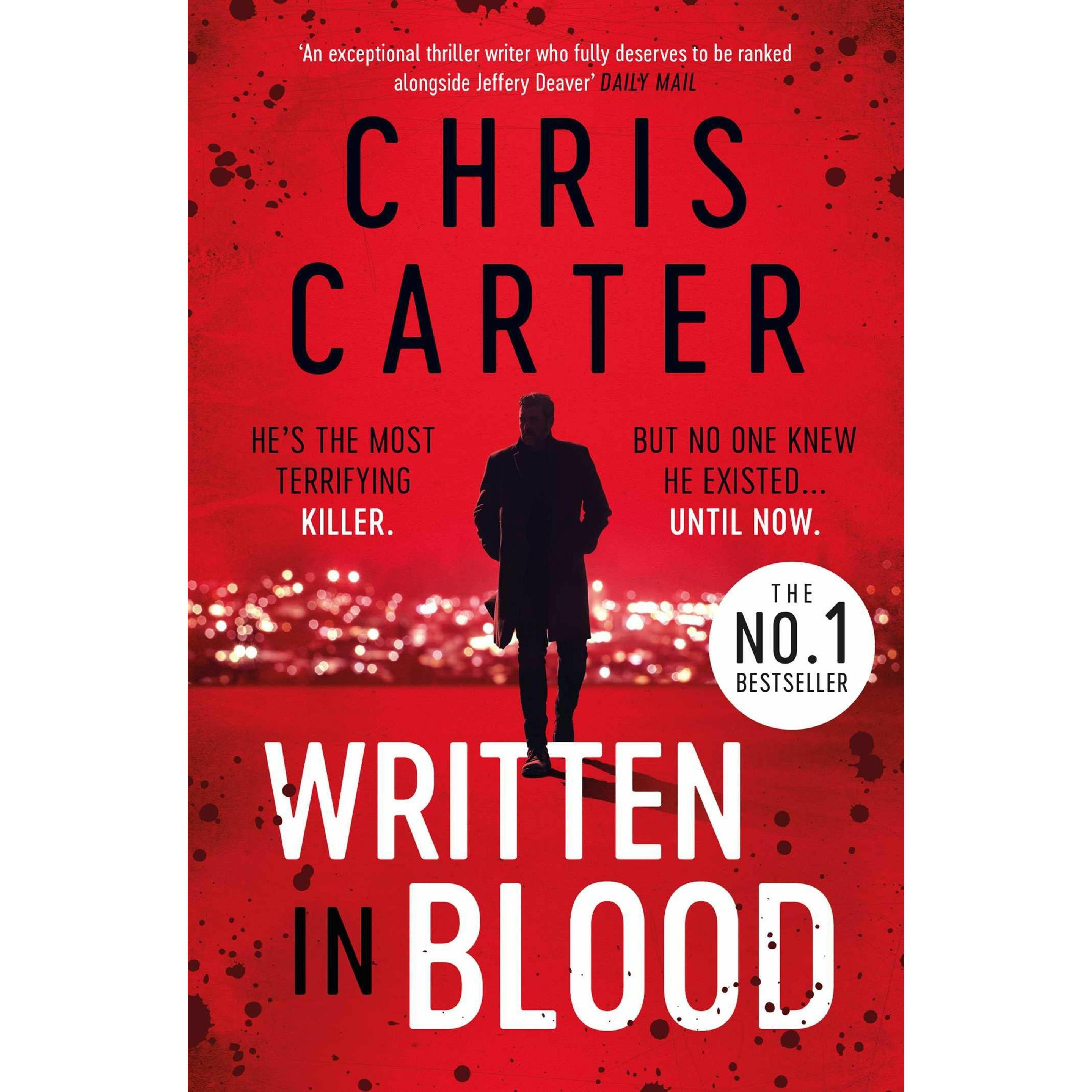 Written in Blood, Belletristik von Chris Carter