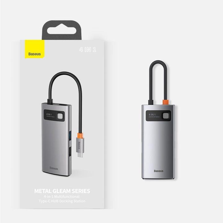 Produktbild Baseus Gleam Series 4-in-1 (USB-C, 1 Ports)