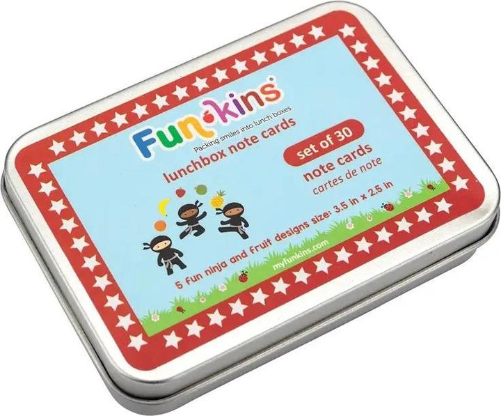 Produktbild Funkins My 30 Lunchbox Notizkarten, Ninjas