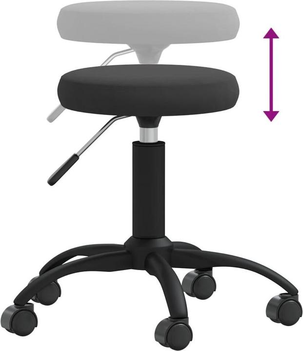 Actual product image vidaXL Massagehocker (42 - 54 cm)