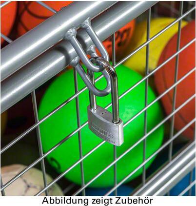 Immagine prodotto Fispo Carrello portapalloni Comfort, 660 l, mobile (150 kg)