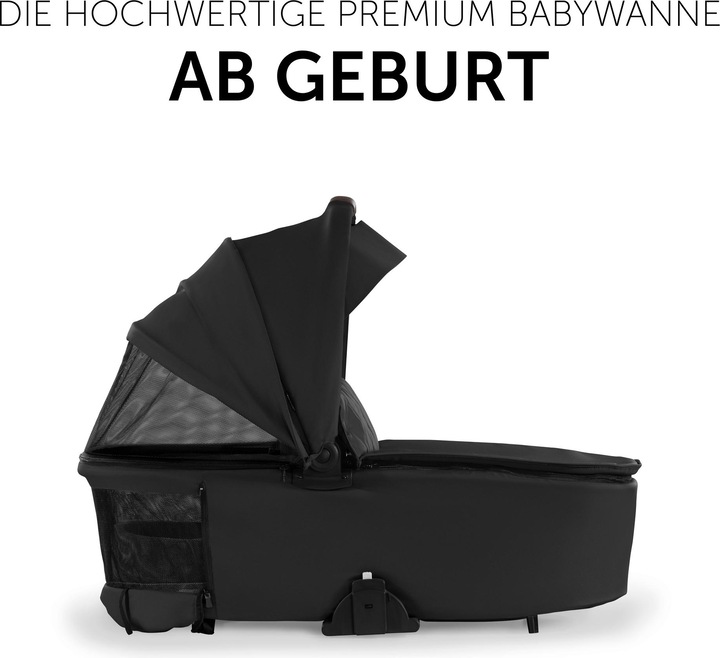 Actual product image Hauck Walk N Care Carrycot Black