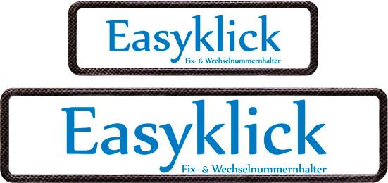 Produktbild Easyklick Kennzeichenhalter (Front + Heck, Langformat)