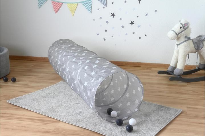 Produktbild Knorrtoys Spieltunnel "Grey white stars"